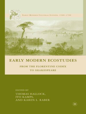 cover image of Early Modern Ecostudies